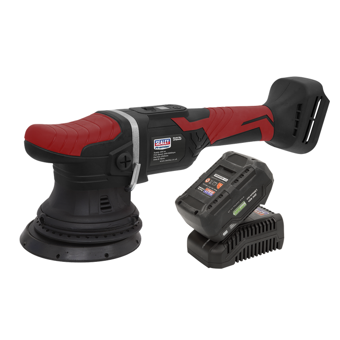 Premier SV20 Series 125mm Cordless Orbital Polisher Kit 20V 4Ah | CP20VOPKIT