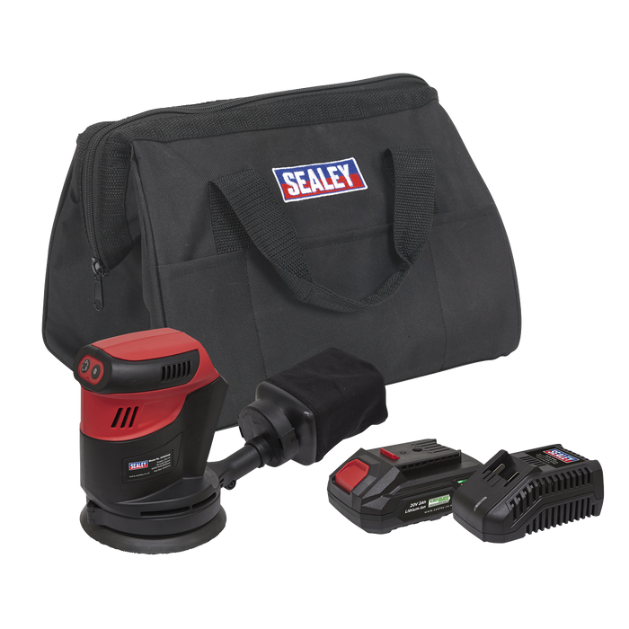 SV20 Series 125mm Cordless Orbital Palm Sander 20V 2Ah | CP20VOSKIT1