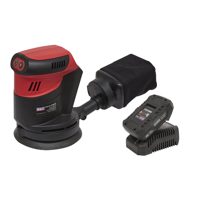 SV20 Series 125mm Cordless Orbital Palm Sander 20V 2Ah | CP20VOSKIT1