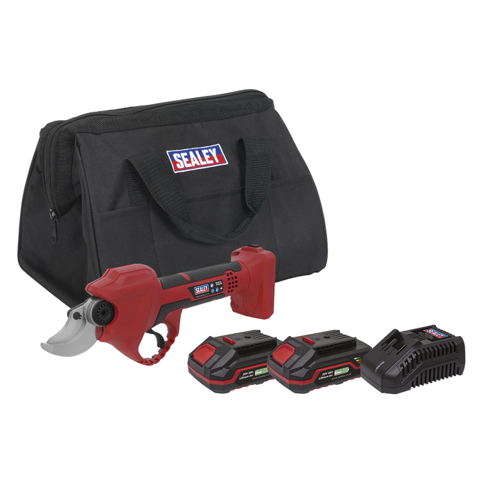 SV20 Series Brushless Cordless Pruning Shears Kit 20V 2Ah - 2 Batteries | CP20VPSKIT
