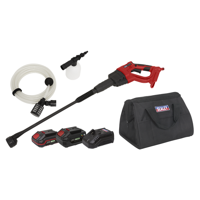 SV20 Series 22Bar Cordless Pressure Washer Kit 20V - 2 Batteries | CP20VPWKIT