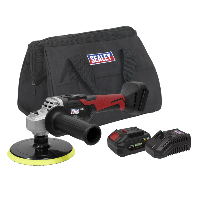 Premier SV20 Series 150mm Cordless Rotary Polisher 20V 4Ah | CP20VRPKIT