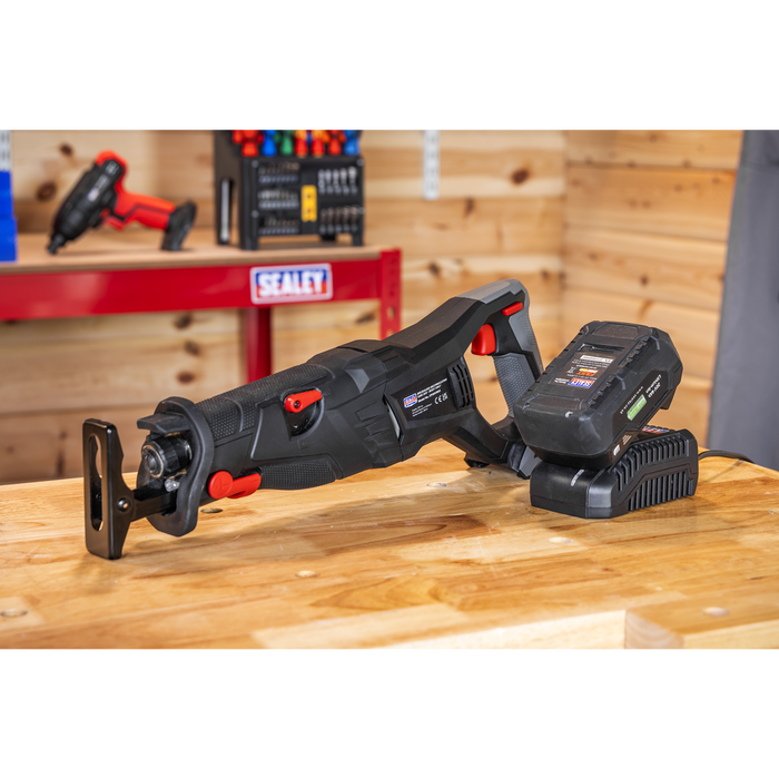 Premier SV20 Series Brushless Cordless Reciprocating Saw 20V 4Ah Kit | CP20VRSXKIT1