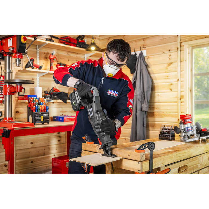 Premier SV20 Series Brushless Cordless Reciprocating Saw 20V 4Ah Kit | CP20VRSXKIT1
