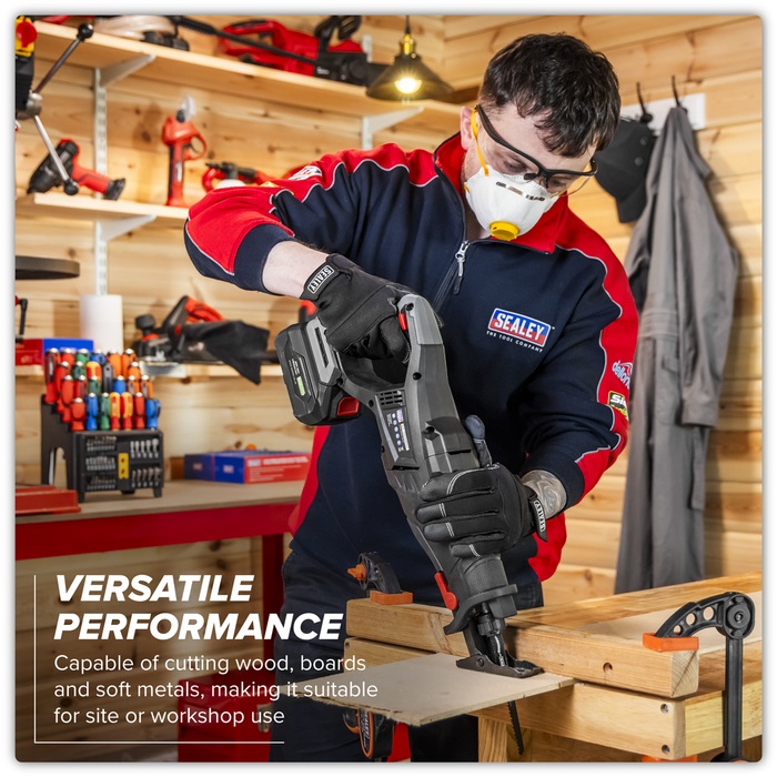Premier SV20 Series Brushless Cordless Reciprocating Saw 20V - Body Only | CP20VRSX