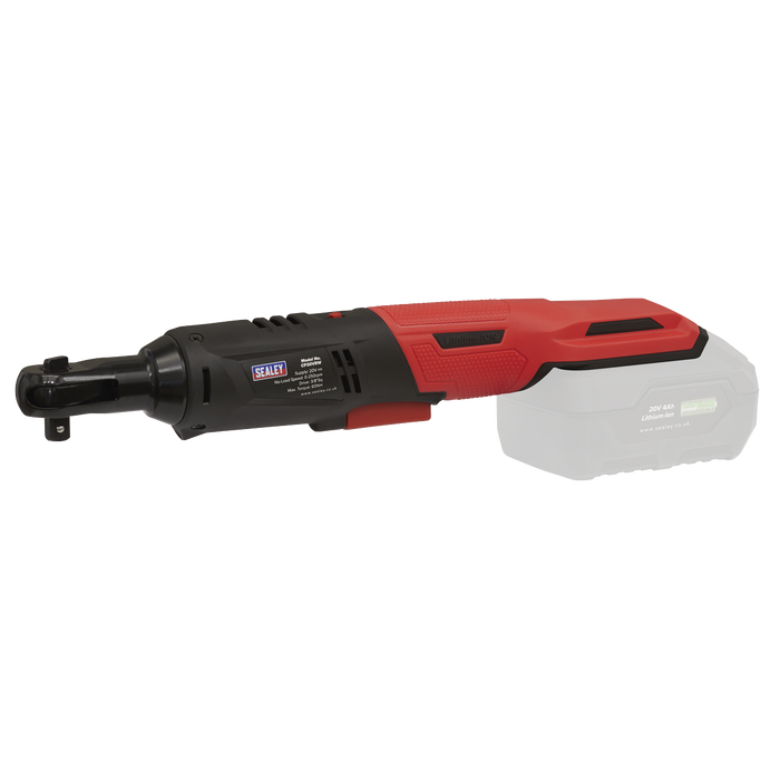 SV20 Series 3/8"Sq Drive Cordless Ratchet Wrench Kit 60Nm 20V 4Ah | CP20VRWKIT1