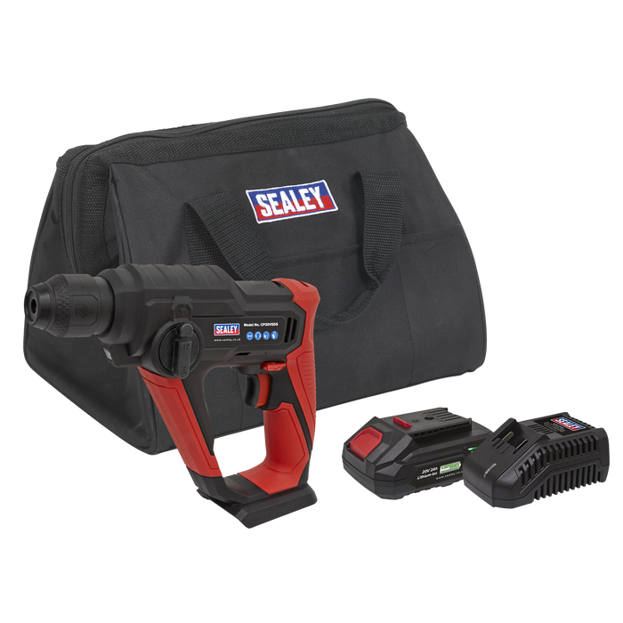 SV20 Series SDS Plus Cordless Rotary Hammer Drill Kit 20V 2Ah | CP20VSDSKIT1