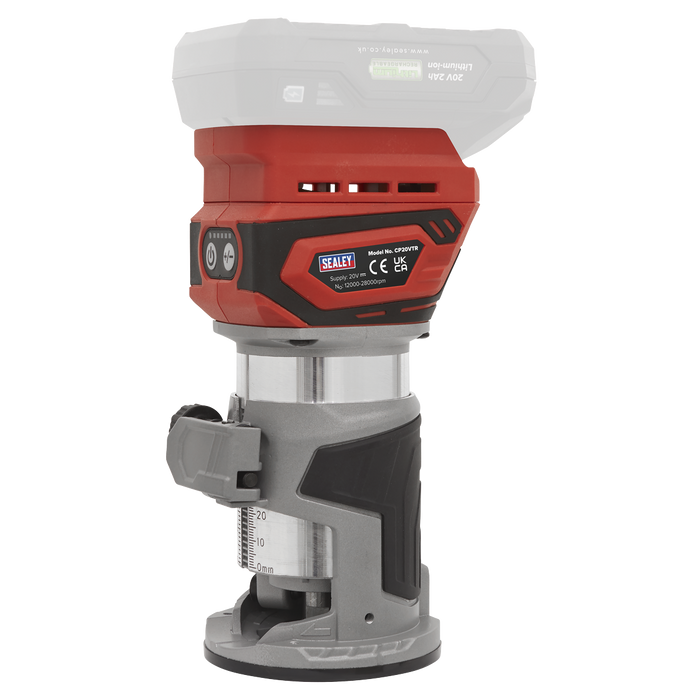 SV20 Series Cordless Trimming Router Kit 20V 4Ah | CP20VTRKIT1