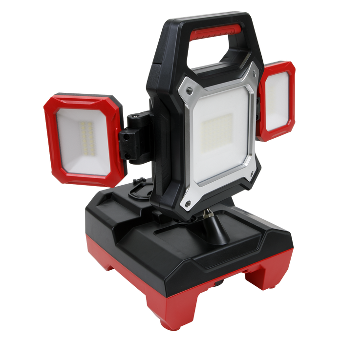 SV20 Series 2-in-1 Cordless/Corded 45W SMD LED Worklight 20V/230V - Body Only | CP20VWL