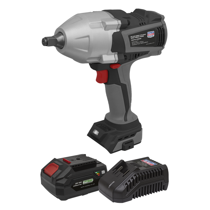 Premier SV20 Series Cordless Impact Wrench Kit 20V 4Ah | CP20VXIWKIT