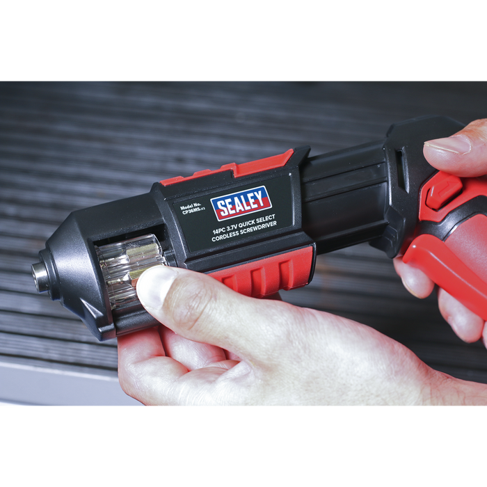 Cordless Quick Select Screwdriver 3.7V 14pc | CP36MS