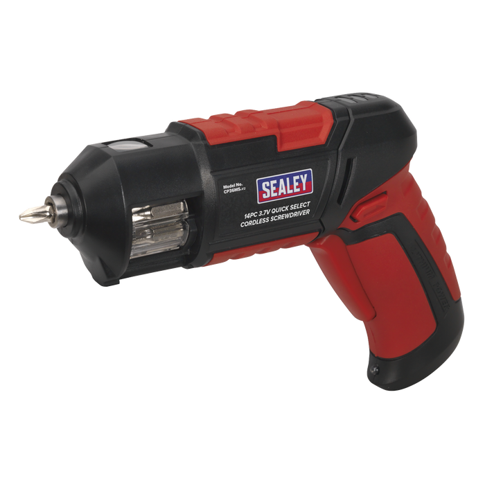 Cordless Quick Select Screwdriver 3.7V 14pc | CP36MS