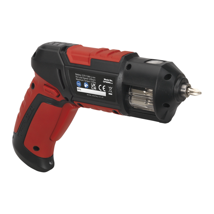 Cordless Quick Select Screwdriver 3.7V 14pc | CP36MS
