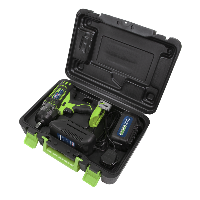 1/2"Sq Drive Hi-Vis Cordless Impact Wrench 18V 3Ah | CP400LIHV