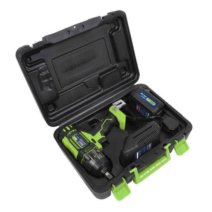 1/2"Sq Drive Hi-Vis Cordless Impact Wrench 18V 3Ah | CP400LIHV