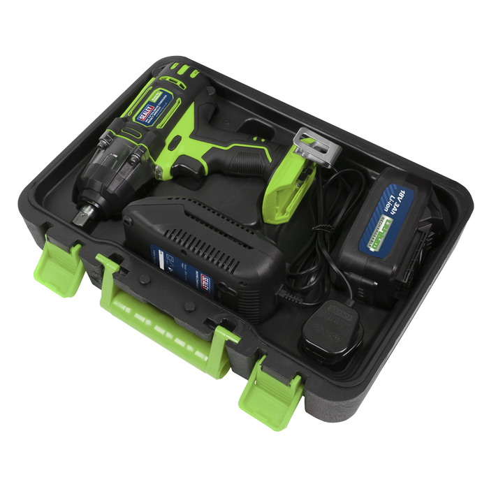 1/2"Sq Drive Hi-Vis Cordless Impact Wrench 18V 3Ah | CP400LIHV