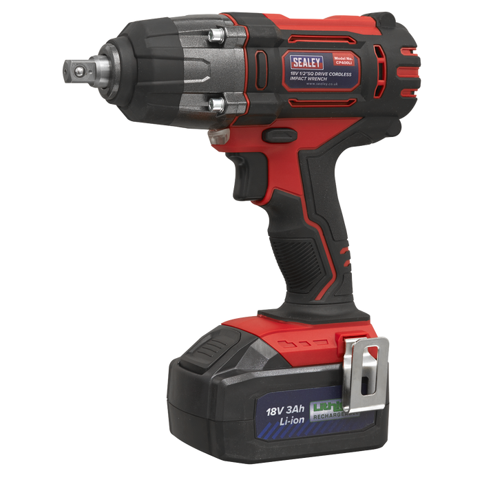 1/2"Sq Drive Cordless Impact Wrench 18V 3Ah | CP400LI