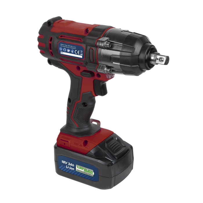 1/2"Sq Drive Cordless Impact Wrench 18V 3Ah | CP400LI
