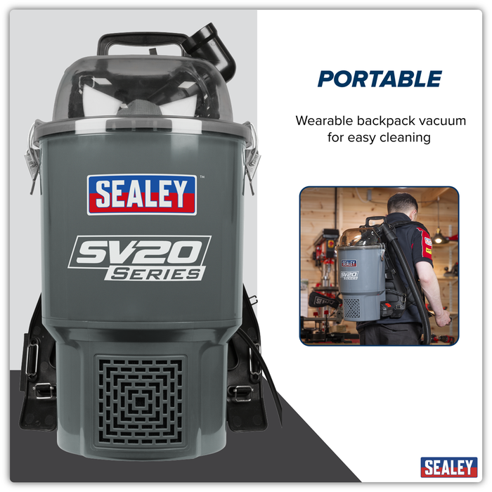 SV20 Series Backpack Vacuum Cleaner 40V - Body Only | CP40VBV