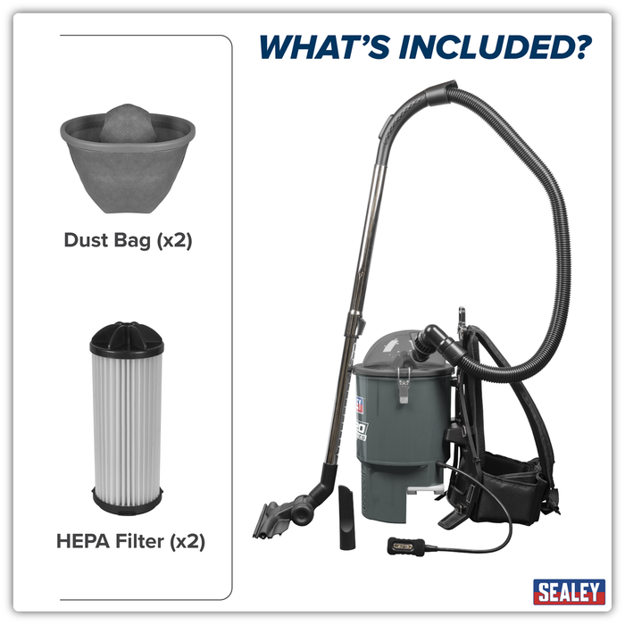 SV20 Series Backpack Vacuum Cleaner 40V - Body Only | CP40VBV