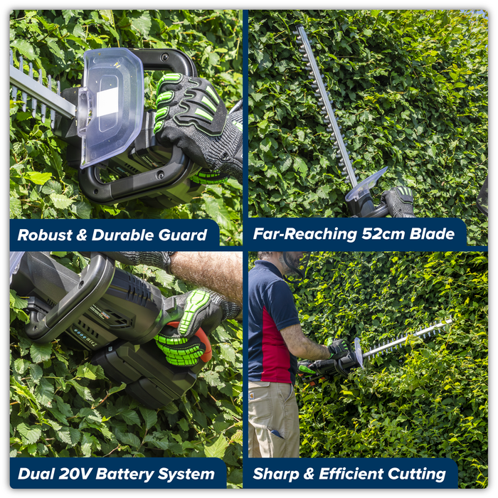 Hedge Trimmer Kit 40V 4Ah SV20 Series 52cm | CP40VHTKIT