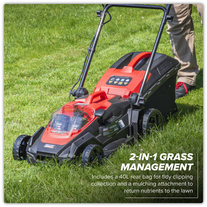 Cordless Lawn Mower Kit 40V 4Ah SV20 Series 40cm | CP40VLMKIT