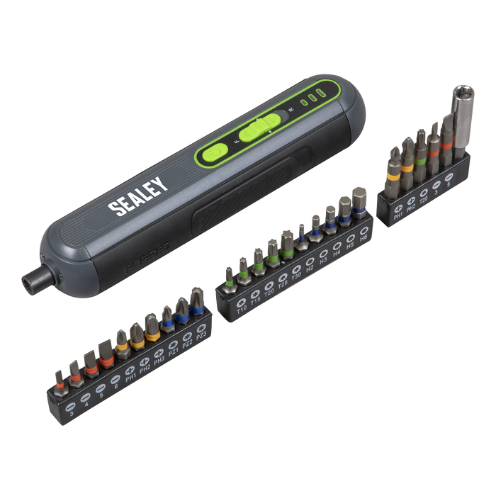 Cordless Screwdriver Set 4V 26pc | CP4VSD