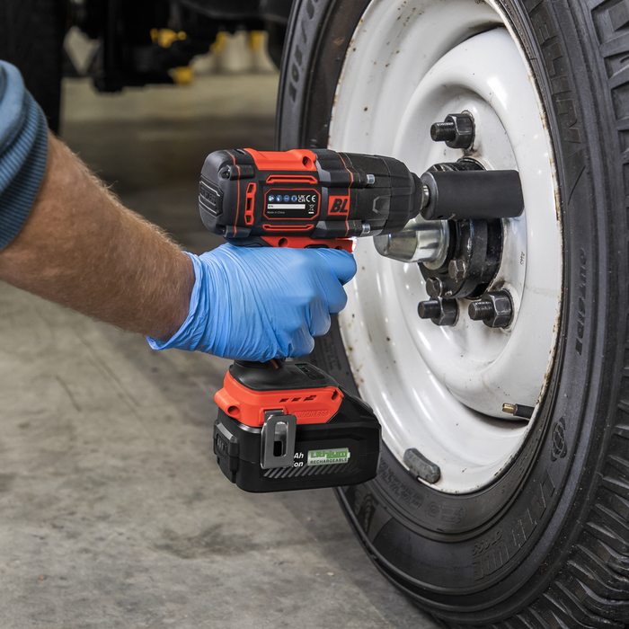 1/2"Sq Drive Cordless Brushless Impact Wrench 18V 4Ah | CP650LI