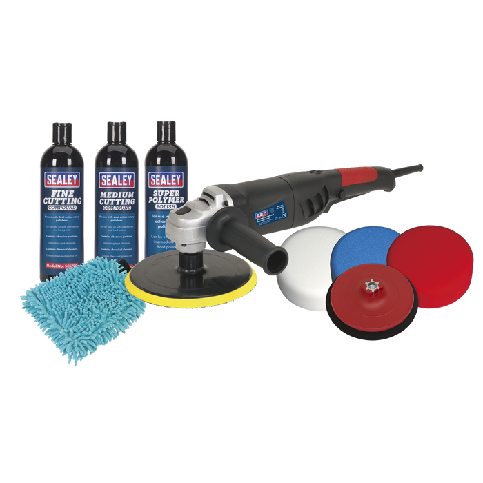 180mm Pro Polishing & Compounding Kit 1100W/230V | CPK05