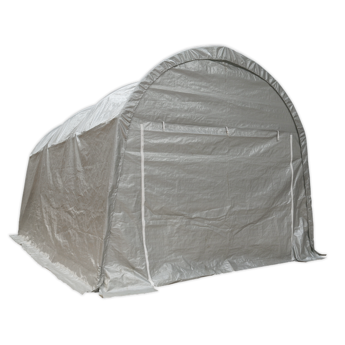 Dome Roof Car Port Shelter 4 x 6 x 3.1m | CPS03