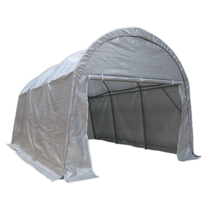 Dome Roof Car Port Shelter 4 x 6 x 3.1m | CPS03