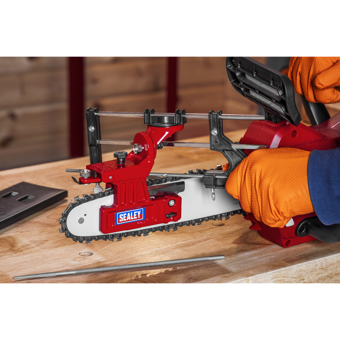 Bar Mounted Chainsaw Chain Sharpening Guide | CS02