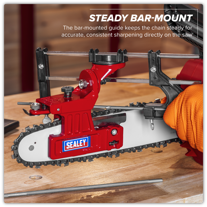 Bar Mounted Chainsaw Chain Sharpening Guide | CS02