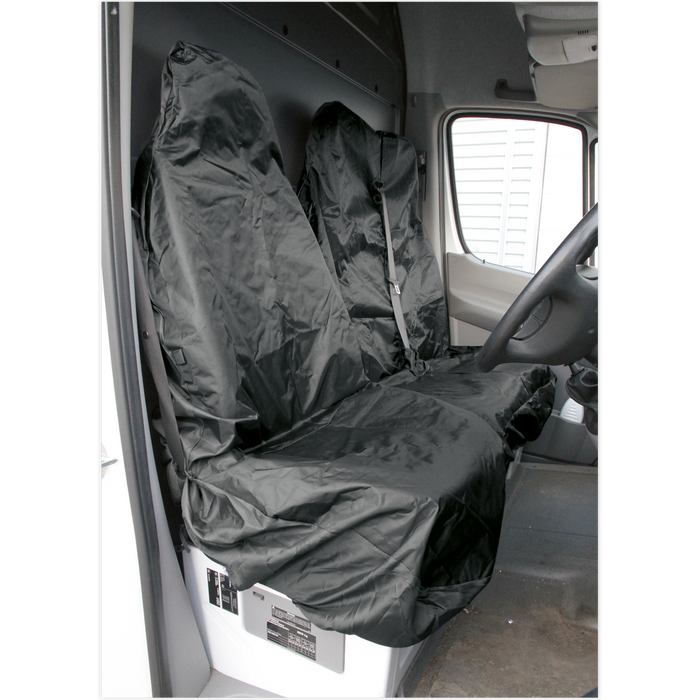 Heavy-Duty Van Seat Protector Set 2pc | CSC7