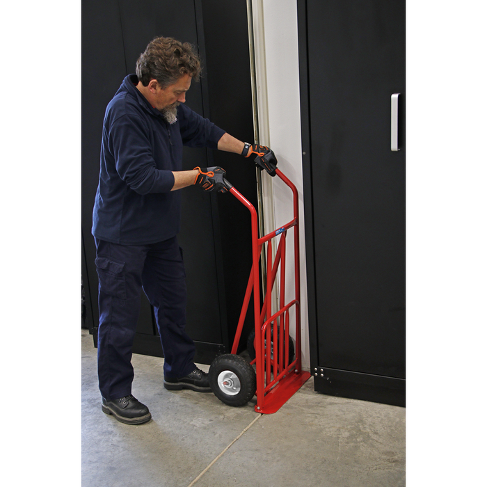 Folding Sack Truck with Pneumatic Tyres 150kg Capacity | CST800
