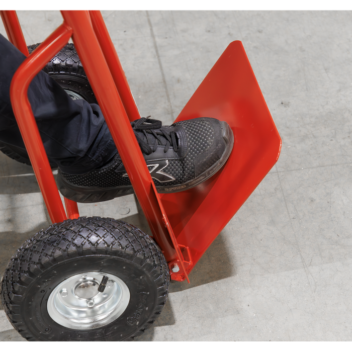 Folding Sack Truck with Pneumatic Tyres 200kg Capacity | CST801