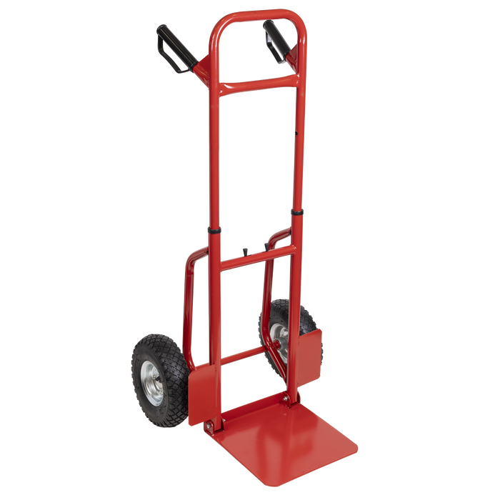 Folding Sack Truck with Pneumatic Tyres 200kg Capacity | CST801