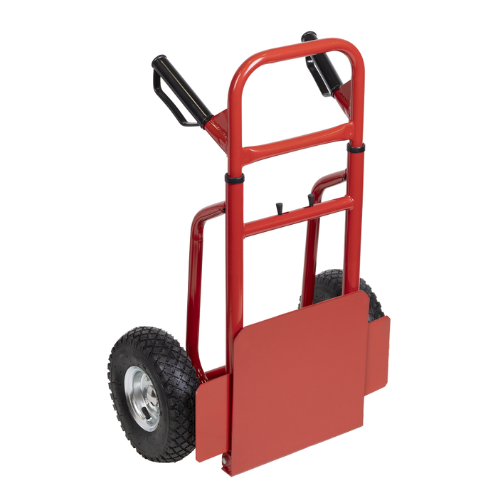 Folding Sack Truck with Pneumatic Tyres 200kg Capacity | CST801