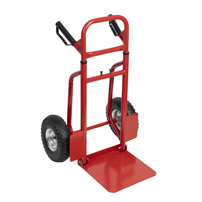 Folding Sack Truck with Pneumatic Tyres 200kg Capacity | CST801