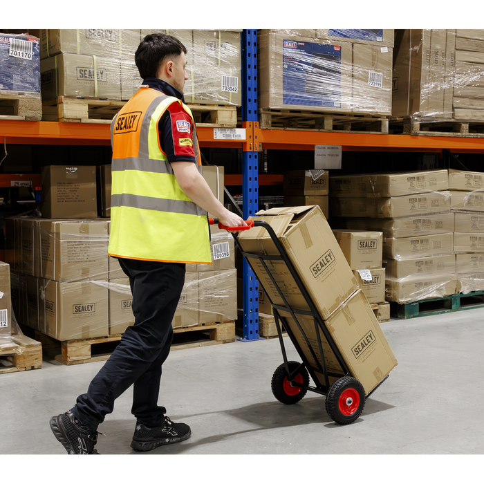 Premier Heavy-Duty Sack Truck with PU Tyres 200kg Capacity | CST983HD