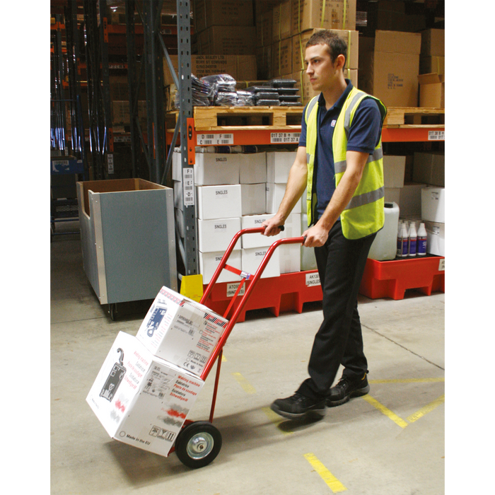 Sack Truck with Solid Tyres 150kg Capacity | CST983