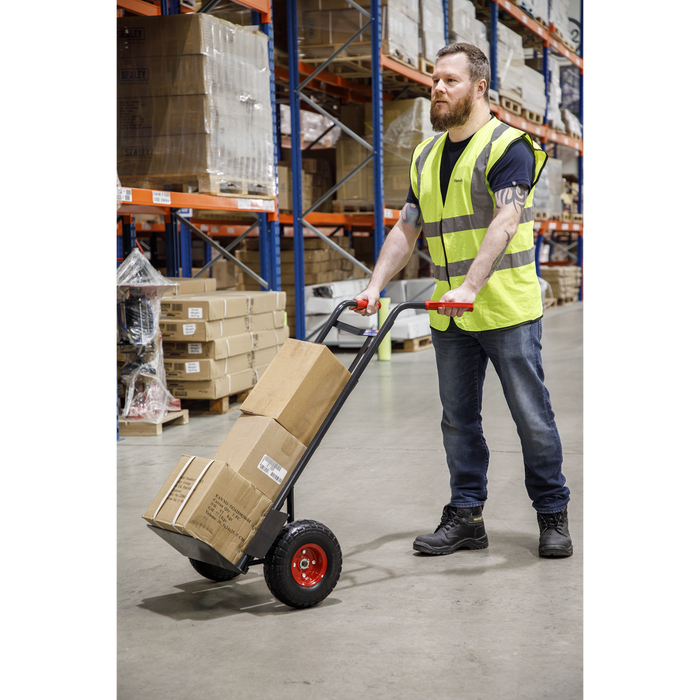 Premier Heavy-Duty Sack Truck with PU Tyres 250kg Capacity | CST986HD