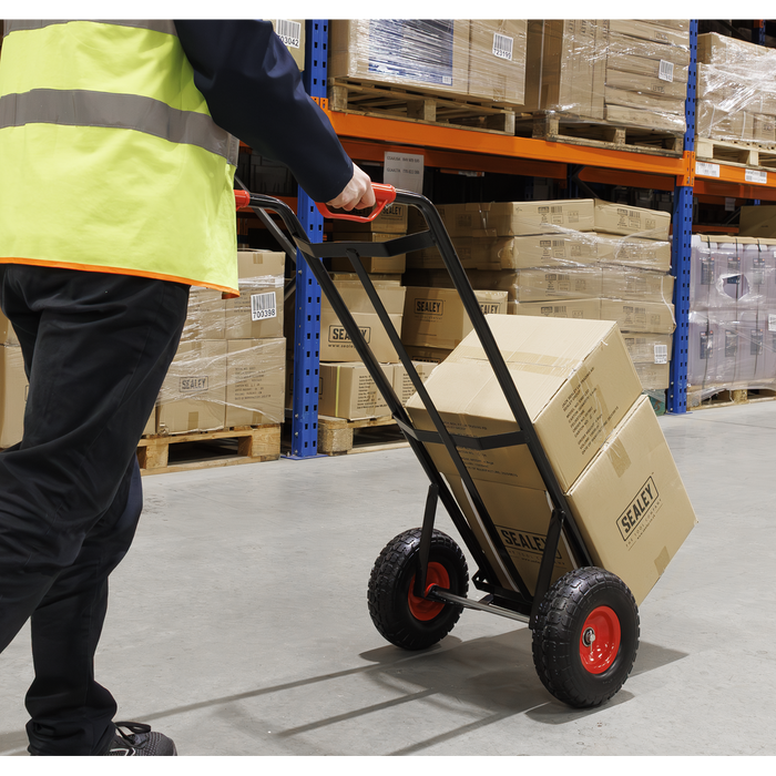Premier Heavy-Duty Sack Truck with PU Tyres 250kg Capacity | CST987HD