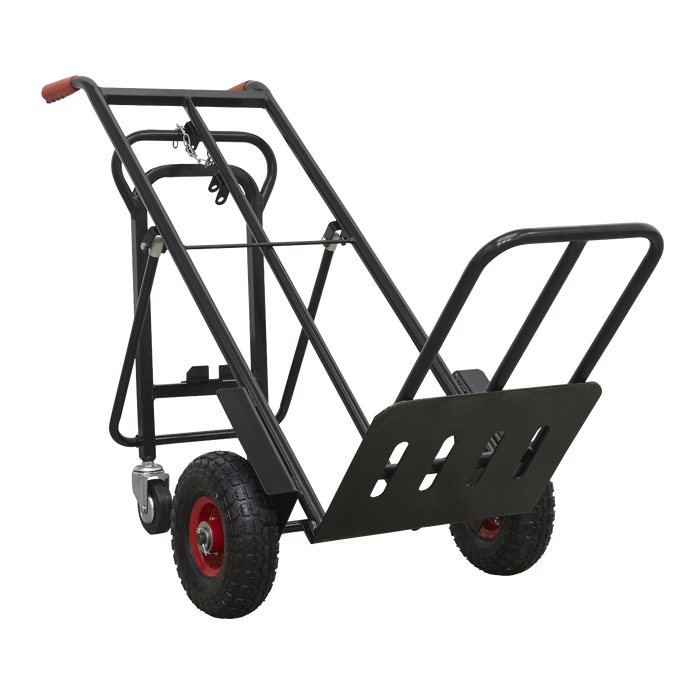 Premier Heavy-Duty 3-in-1 Sack Truck with PU Tyres 300kg Capacity | CST989HD