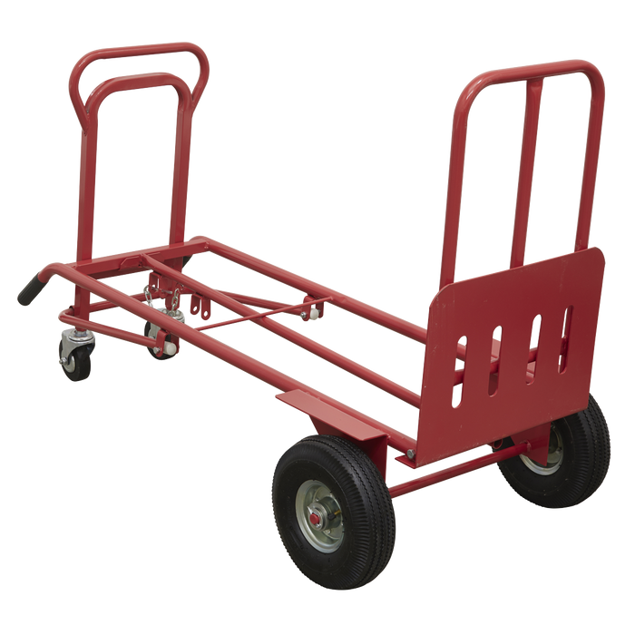 3-in-1 Sack Truck with Pneumatic Tyres 250kg Capacity | CST989