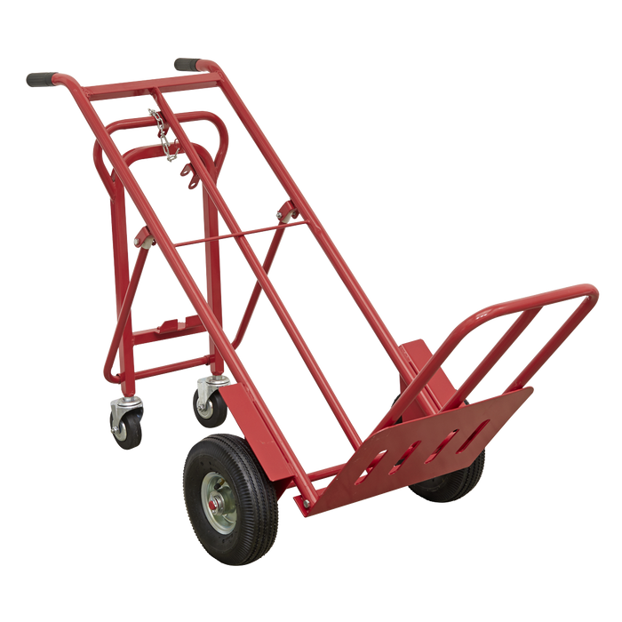 3-in-1 Sack Truck with Pneumatic Tyres 250kg Capacity | CST989