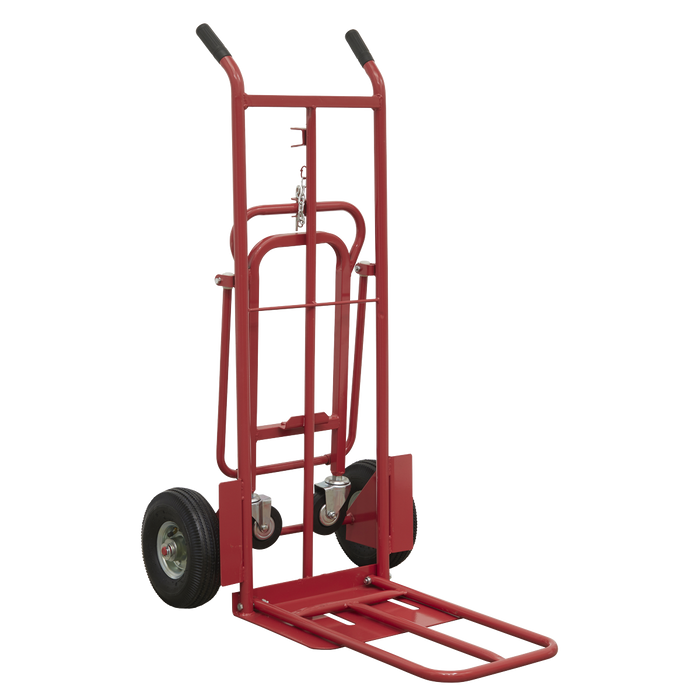 3-in-1 Sack Truck with Pneumatic Tyres 250kg Capacity | CST989