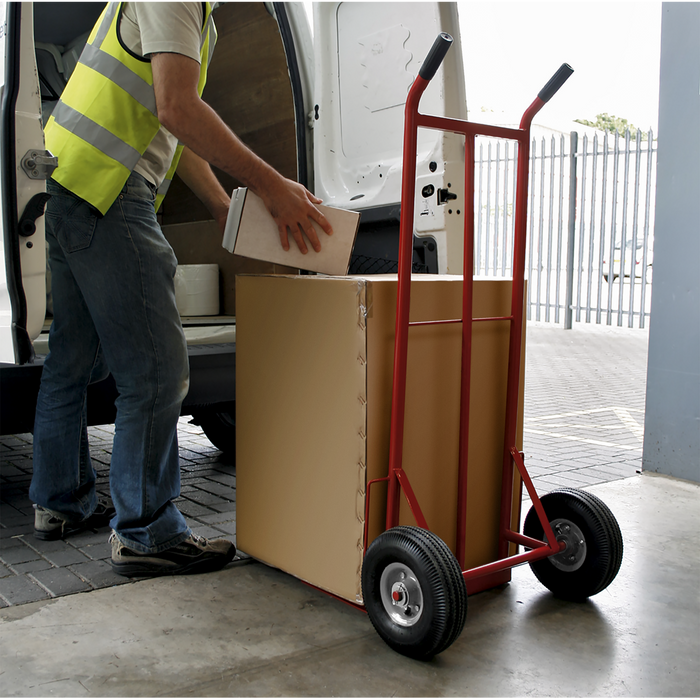 Folding Sack Truck with Pneumatic Tyres 250kg Capacity | CST990