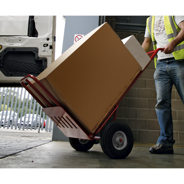 Folding Sack Truck with Pneumatic Tyres 250kg Capacity | CST990