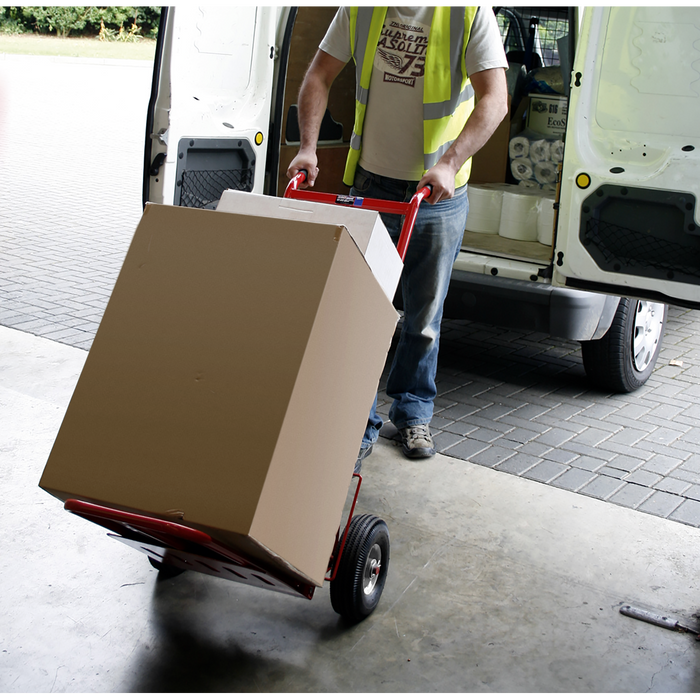 Folding Sack Truck with Pneumatic Tyres 250kg Capacity | CST990